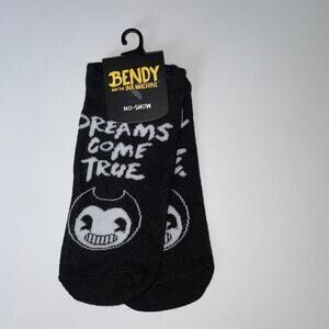 Adult Bendy and the ink machine novelty no show socks NEW